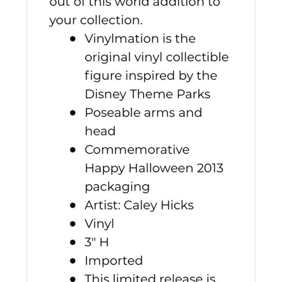 Disney Vinylmation vampire Stitch Halloween 2013 sealed in box - Picture 8 of 8